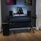 Flash Furniture Black Computer Gaming Desk - Headphone Holder NAN-NJ-TG-D1904-GG - alternate 1